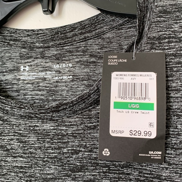 NWT Under Armour Loose Fit Heat Gear Tee - Picture 4 of 6